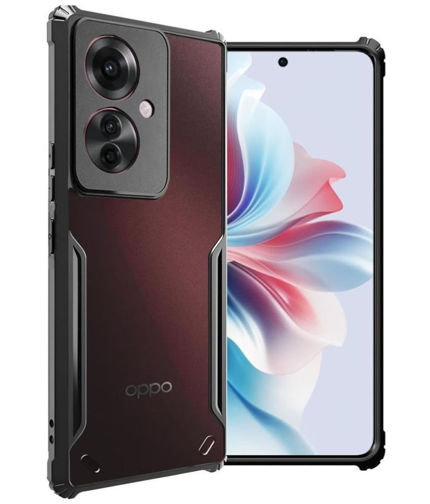     			BEING STYLISH Plain Cases Compatible For Silicon Oppo F25 Pro 5G ( Pack of 1 )