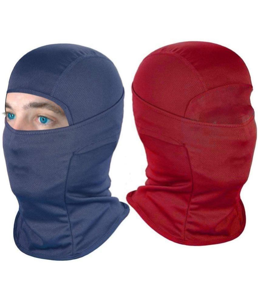     			Bentag Blue Cotton Anti Pollution Mask ( Pack of 2 )
