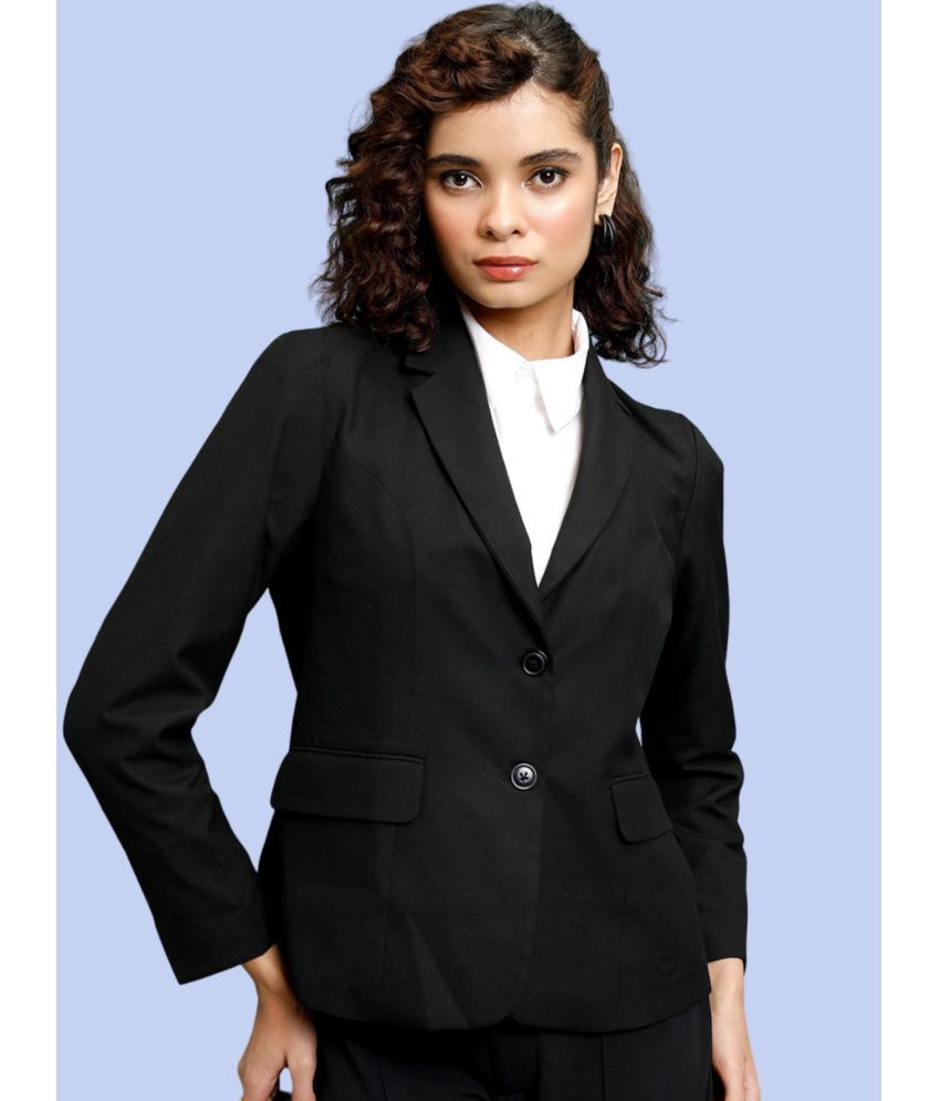     			PP Kurtis - Cotton Black Blazers