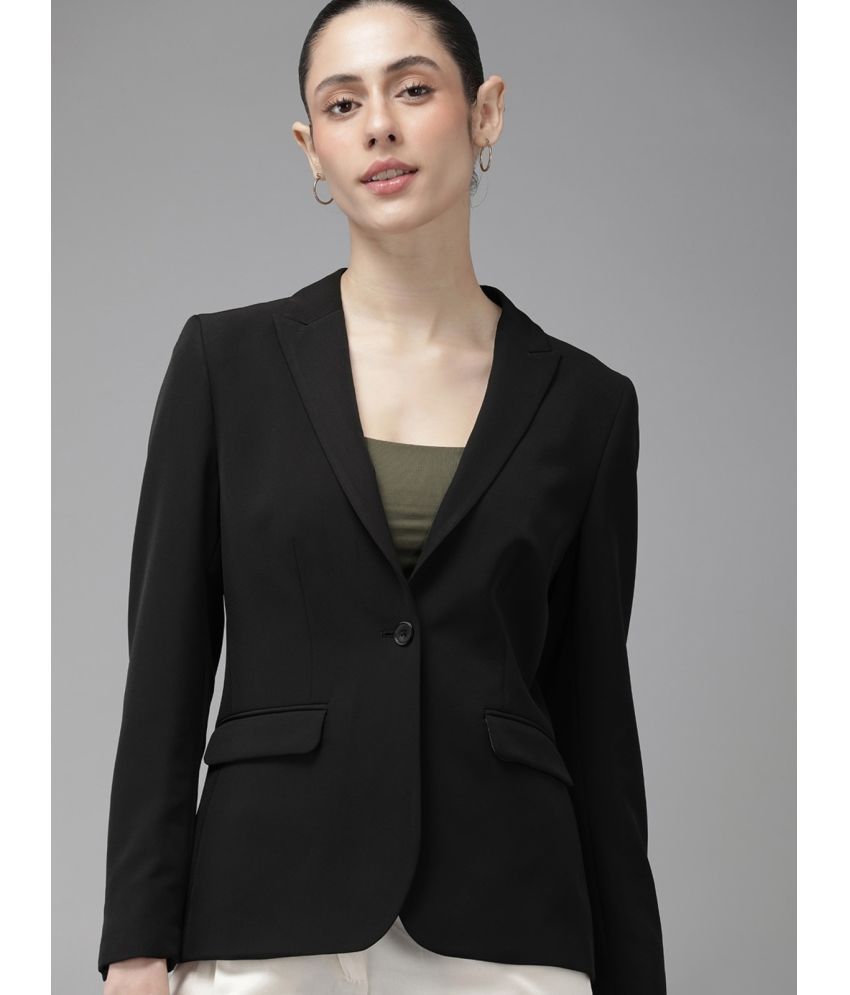     			PP Kurtis - Cotton Black Blazers