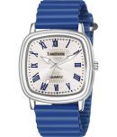 LimeStone Blue Silicon Analog Men's Watch