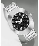 LimeStone Silver Stainless Steel Analog Men's Watch