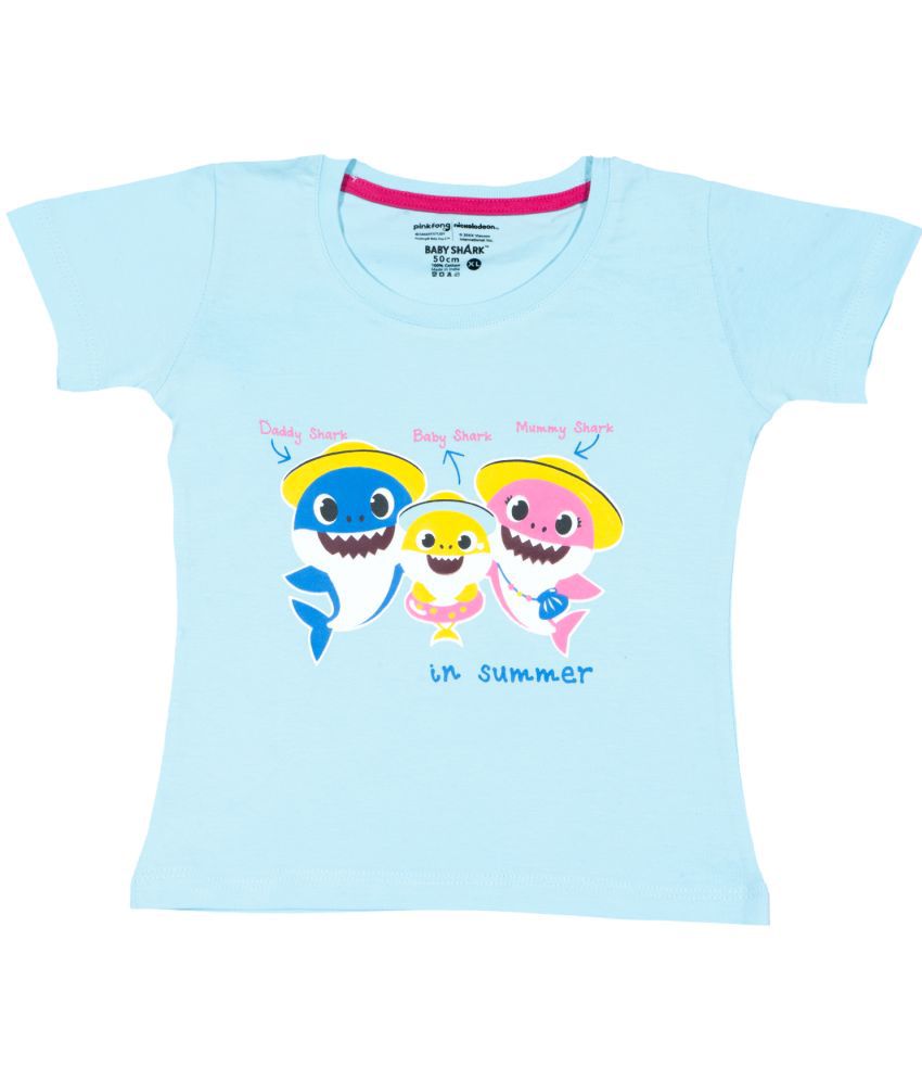     			Bodycare Blue Baby Girl T-Shirt ( Pack of 1 )