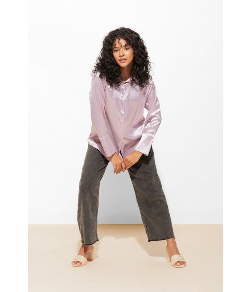     			Urban Sundari Purple Polyester Women's Shirt Style Top ( Pack of 1 )