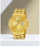 LimeStone Gold Metal Analog Men's Watch