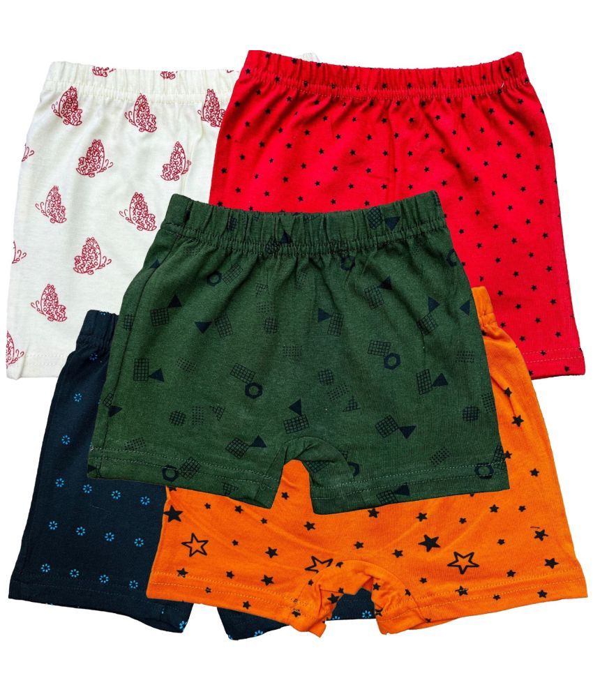     			Pack of 5 Diaz Cotton Girls Bloomers ( Multicolor ) KBLOOMERV3_CO5_15