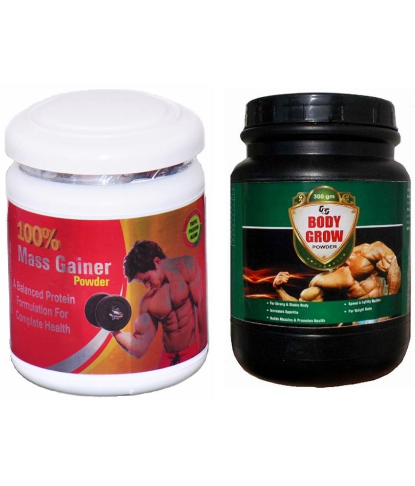     			Dr. Chopra Rikhi 100% Mass Gainer Powder 300gm & GG Body Grow Powder 300 gm Chocolate Single Pack