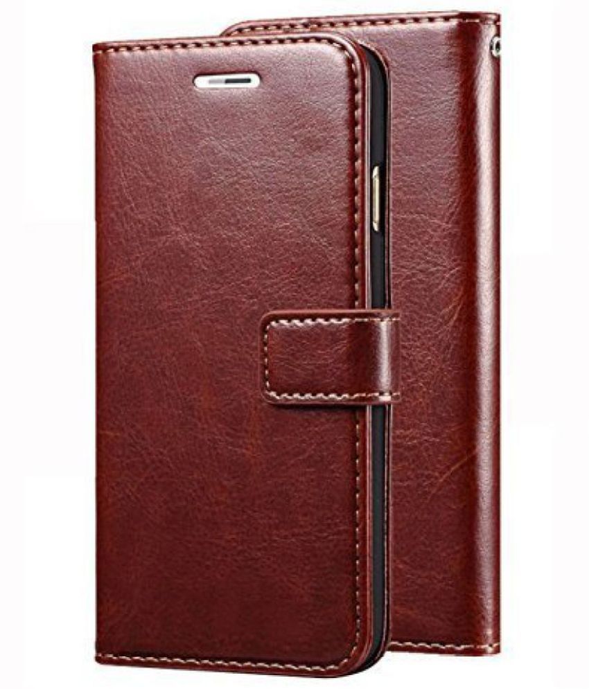     			Kosher Traders Brown Flip Cover Artificial Leather Compatible For Oppo Reno 11 Pro 5g ( Pack of 1 )