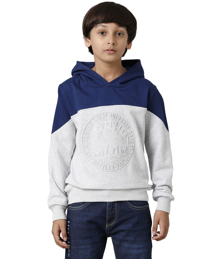     			Under Fourteen Only Gray Cotton Boys Sweatshirt ( Pack of 1 )