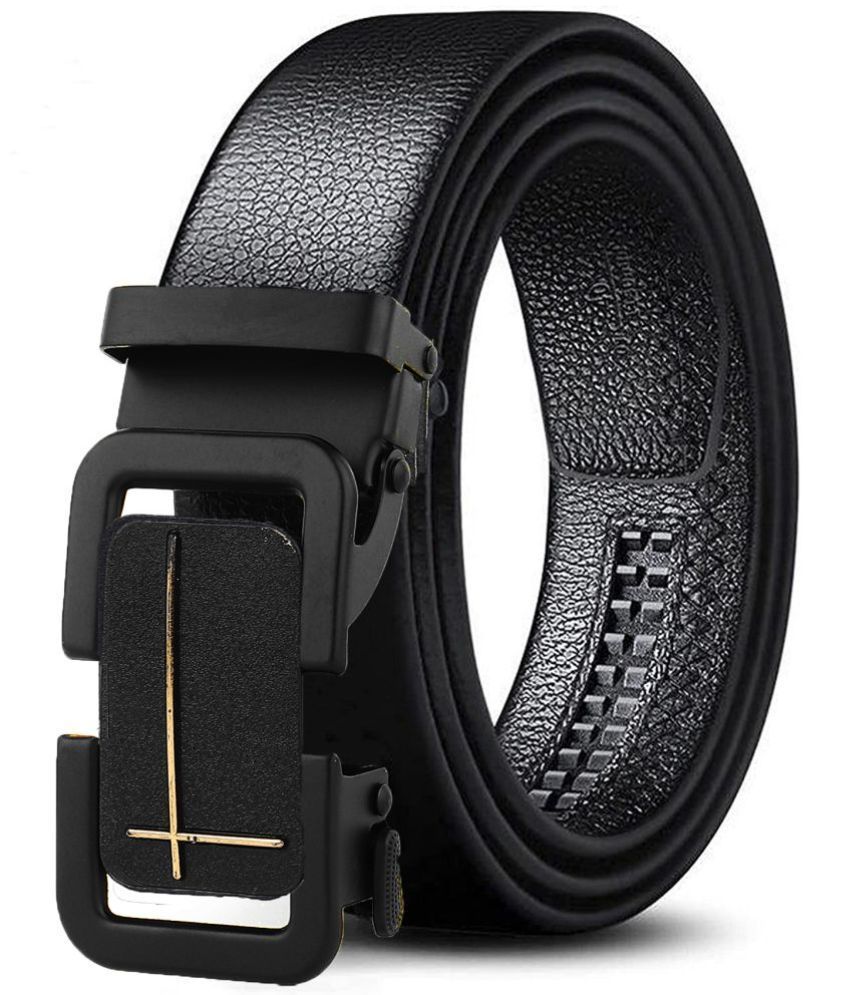     			Zoro - Black Faux Leather Men's Casual Belt ( Pack of 1 )