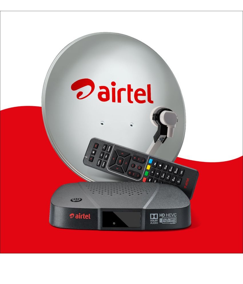     			Airtel Digital TV HD+ Ultimate Telugu Plus English with 1 month Subscription Free