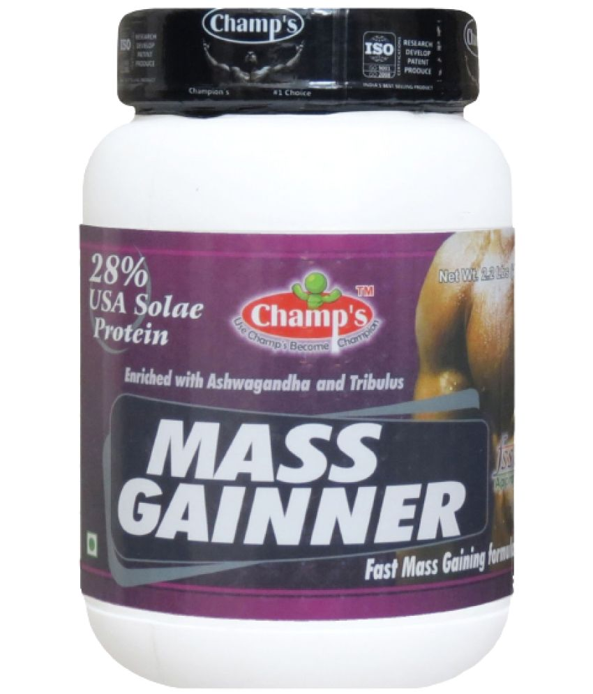     			Champs Nutrition Chocolate Mass Gainer ( Pack of 1 )