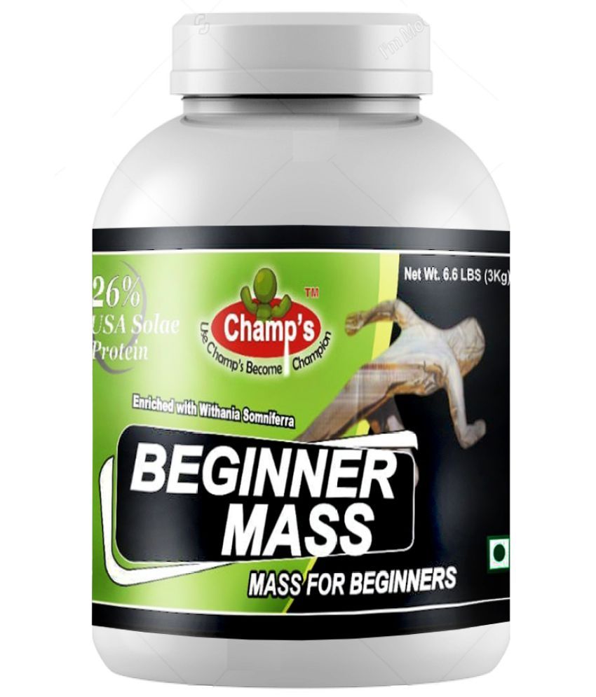     			Champs Nutrition Chocolate Mass Gainer ( Pack of 1 )