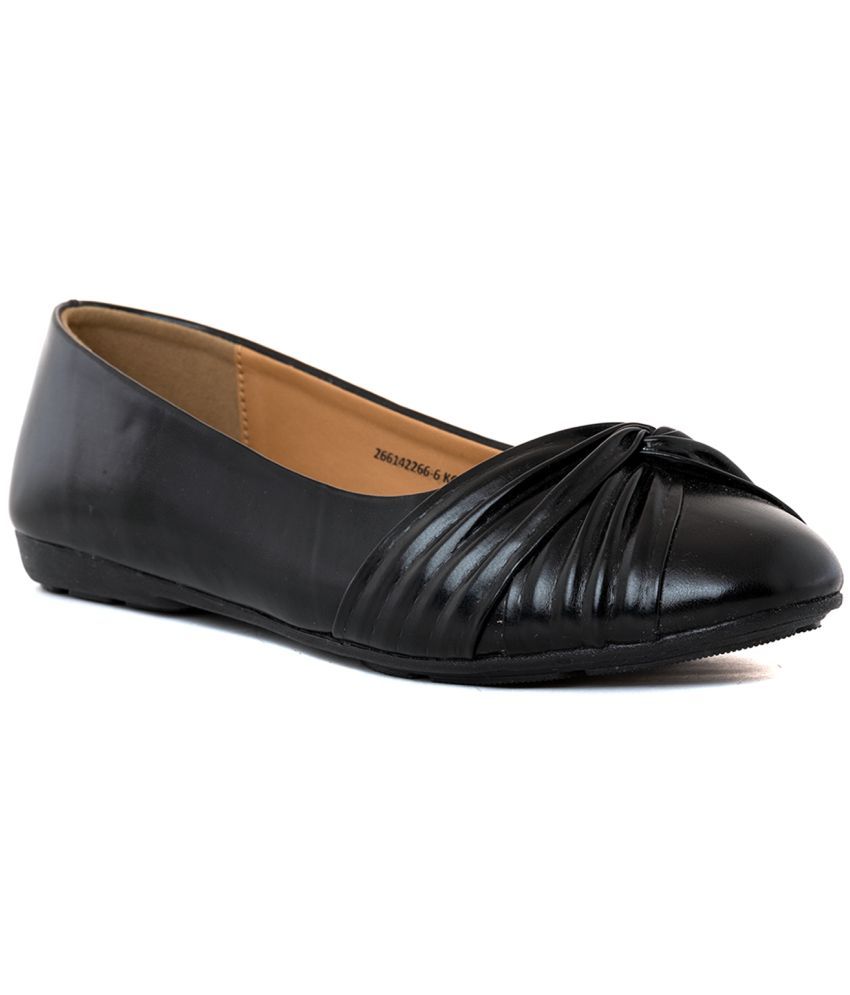     			KHADIM Black Women's Formal Ballerinas