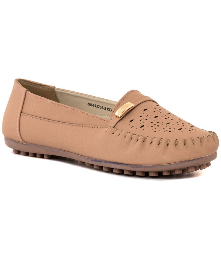     			KHADIM Pink Women's Loafers