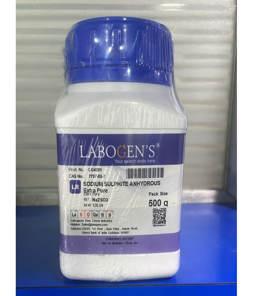     			LABOGENS  SODIUM SULPHITE (ANHYDROUS )500GM