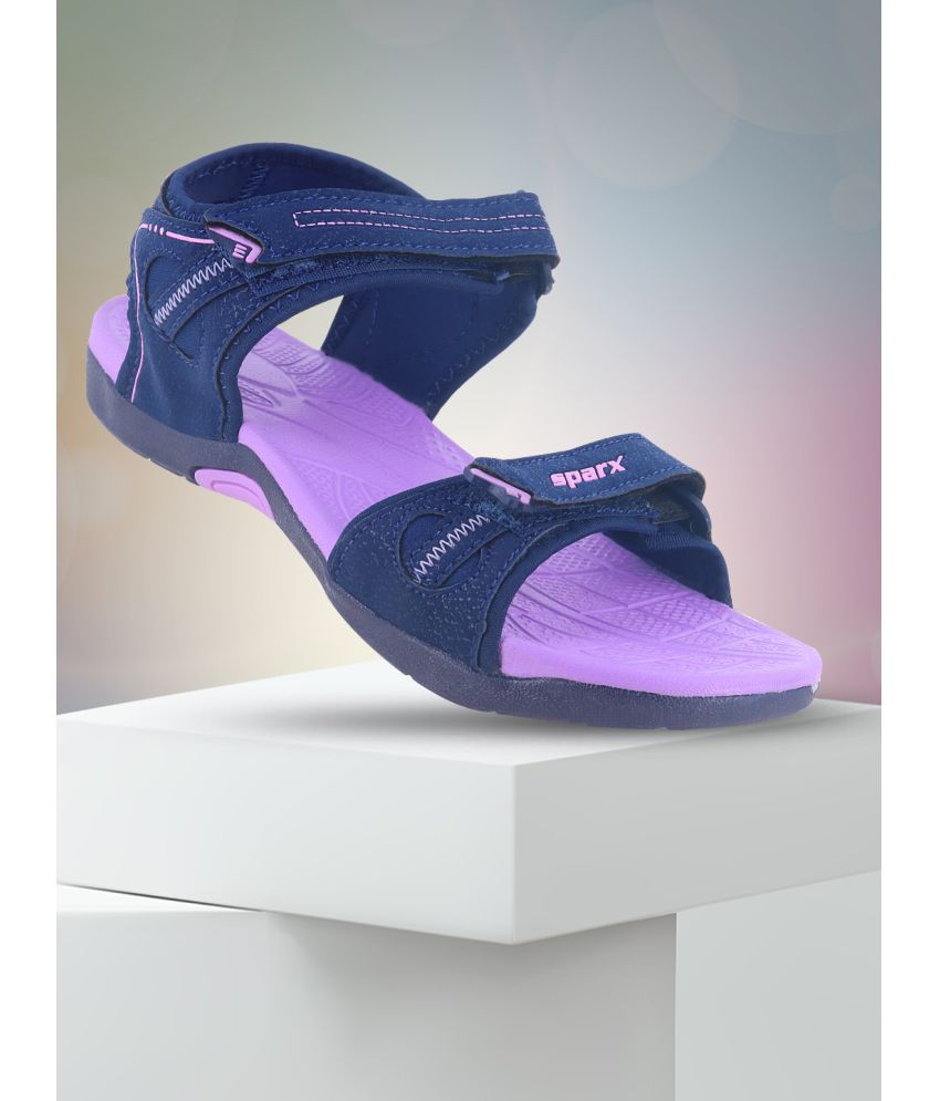     			Sparx Blue Floater Sandals