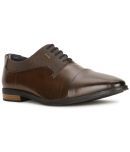 Bata Brown Men's Oxford Formal Shoes