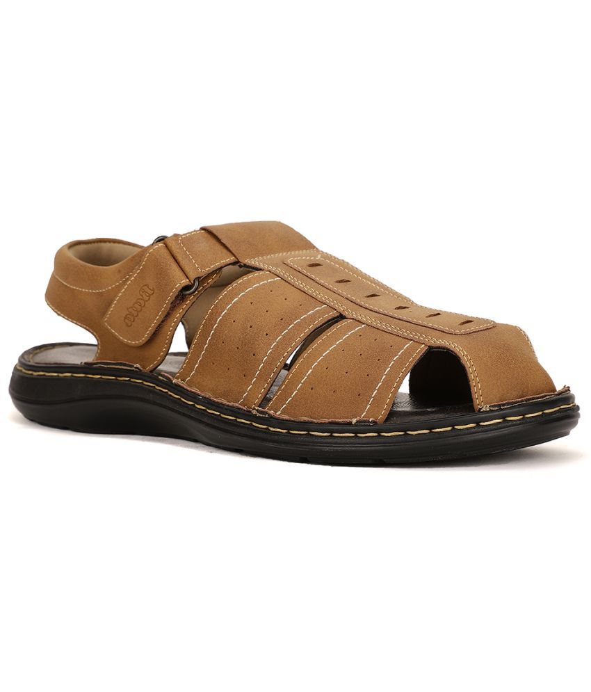     			Bata - Tan Men's Sandals