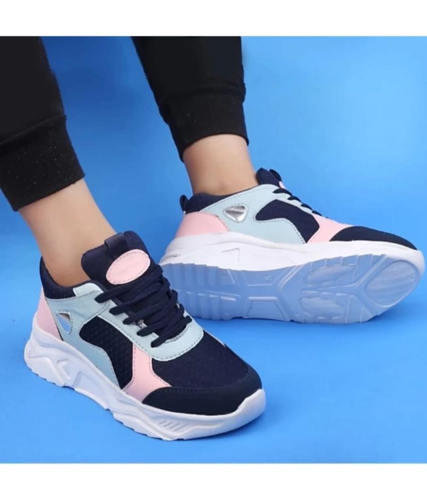     			Deals4you Blue Women's Sneakers