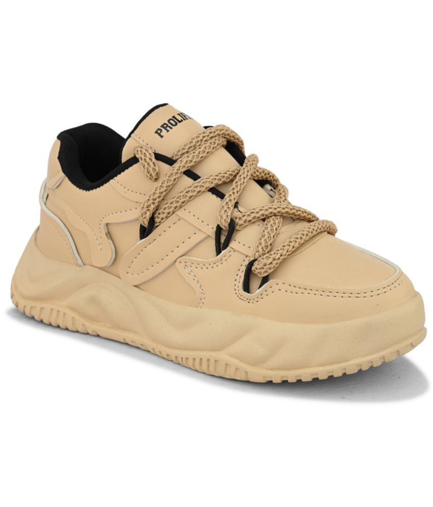     			Prolific Beige Women's Sneakers