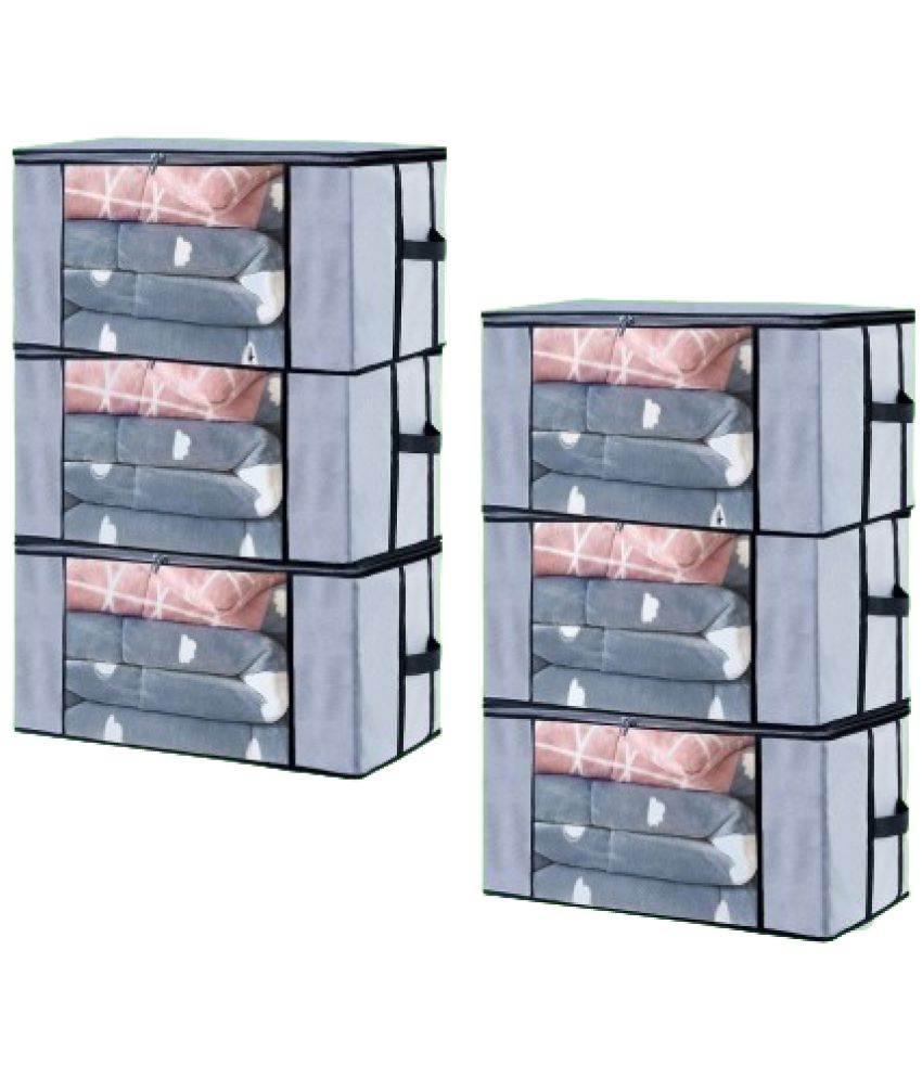     			SH NASIMA Closet Organizers ( Pack of 6 )