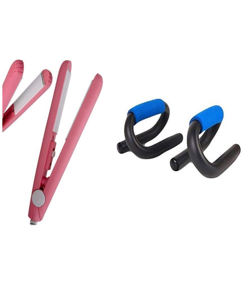     			Style Maniac Pushup Bar & Multicolor Hair Straightener