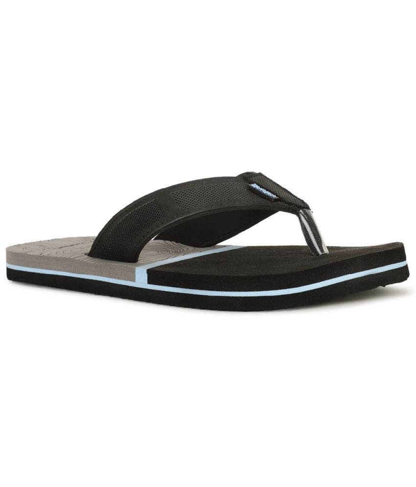     			Sunshine Black Men's Thong Flip Flop