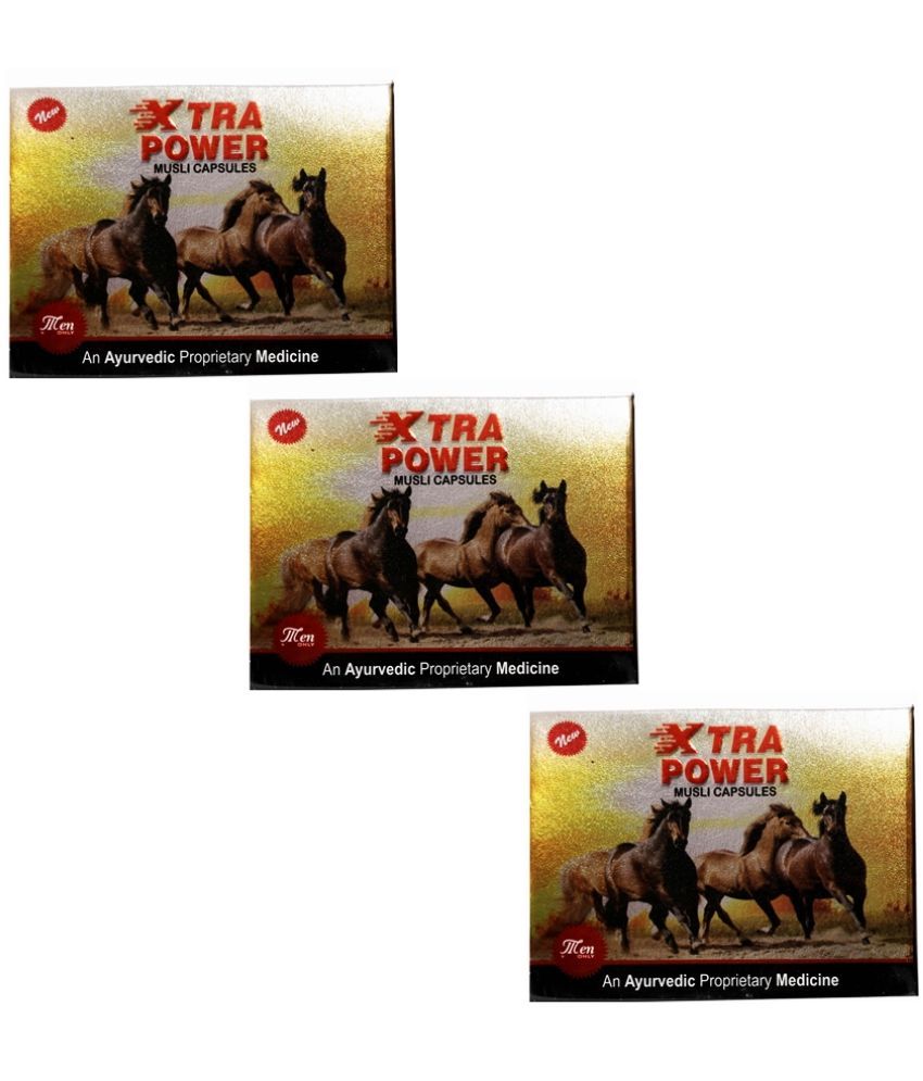     			Syan Deals Xtra Power Musli Capsule 10 no.s Pack of 3 Ayurvedic Capsule