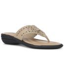 Bata Beige Women's Flats