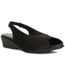 Bata Black Women's Sandal Heels