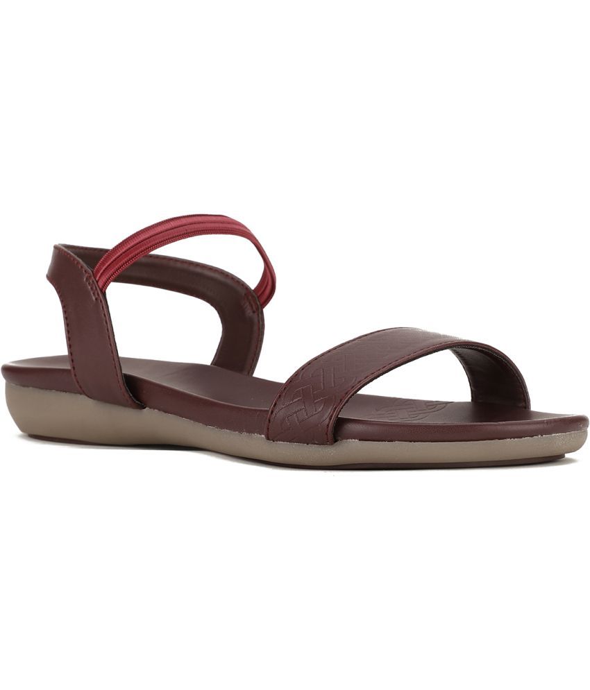     			Bata Maroon Women's Flats