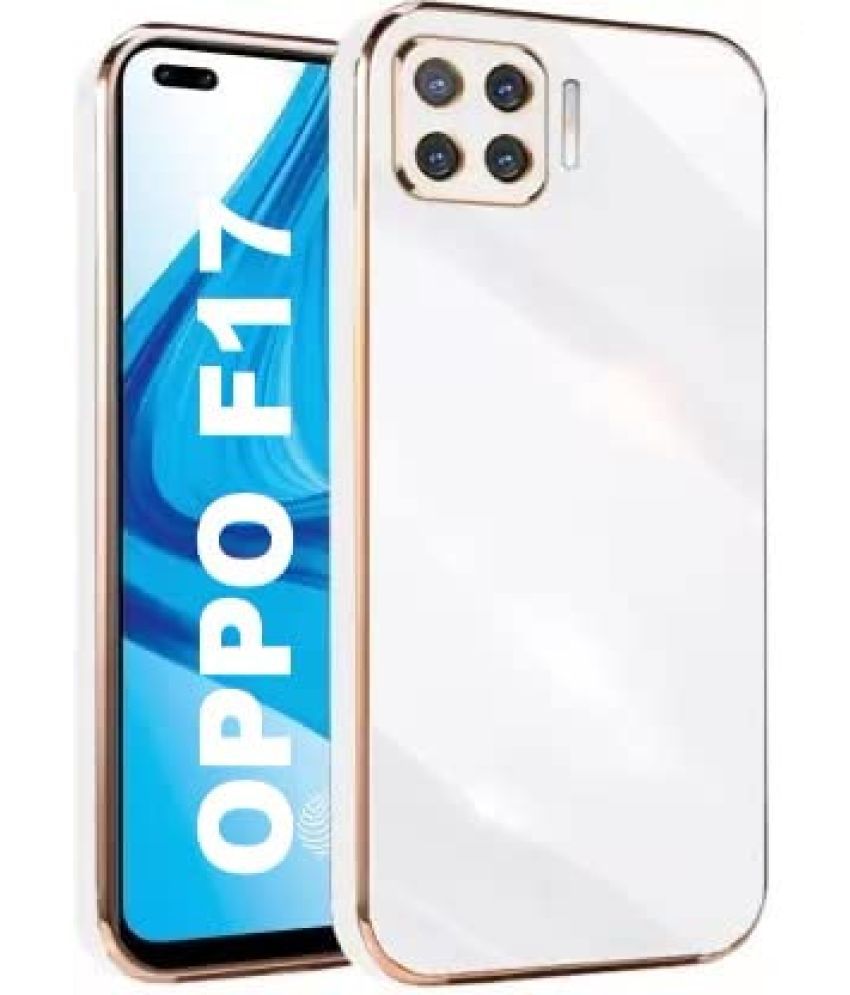     			Kosher Traders Plain Cases Compatible For Silicon Oppo F17 ( Pack of 1 )