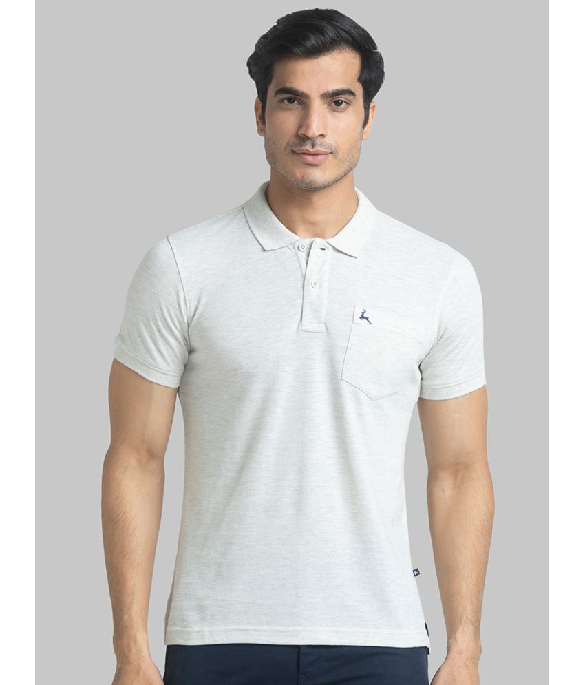     			Parx Cotton Regular Fit Solid Half Sleeves Men's Polo T Shirt - Beige ( Pack of 1 )