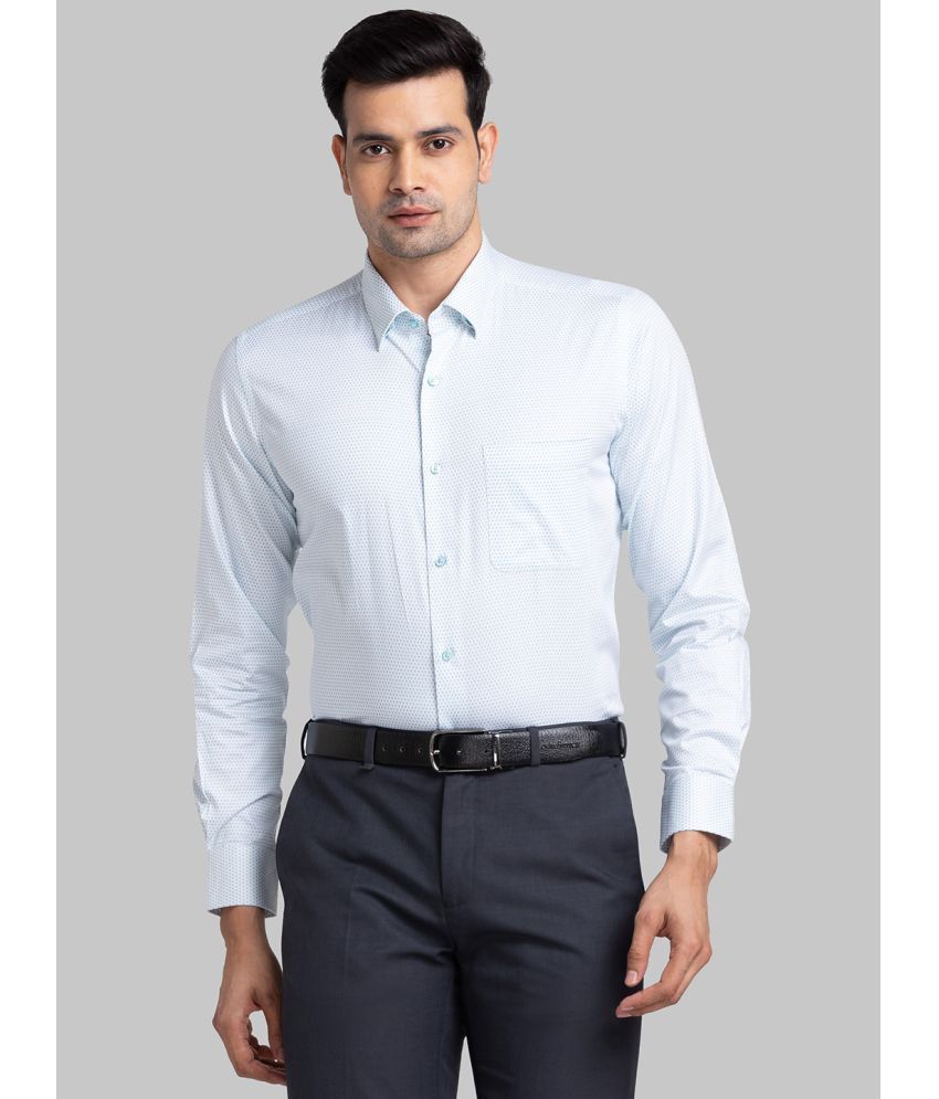     			Raymond Cotton Regular Fit Full Sleeves Men's Formal Shirt - Blue ( Pack of 1 )