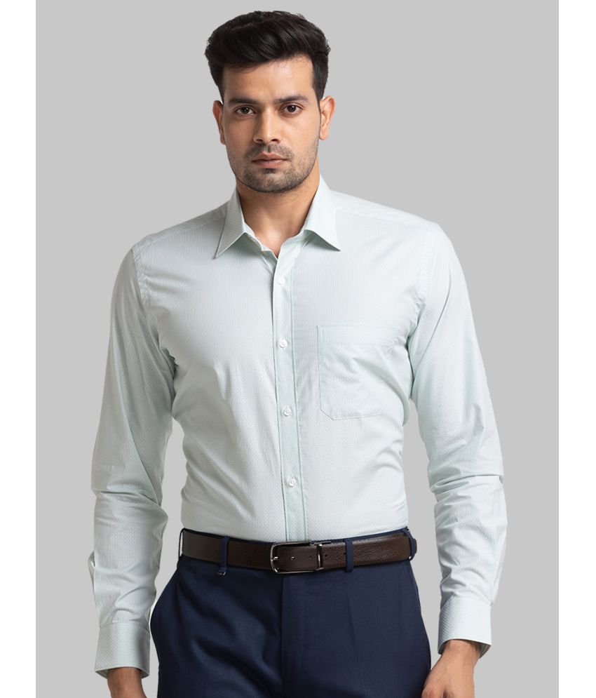     			Raymond Cotton Regular Fit Full Sleeves Men's Formal Shirt - Green ( Pack of 1 )