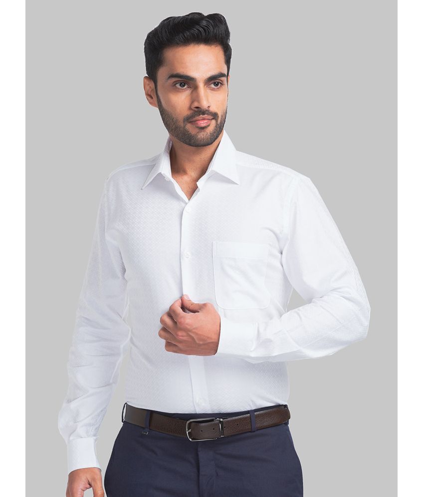     			Raymond Cotton Regular Fit Full Sleeves Men's Formal Shirt - White ( Pack of 1 )