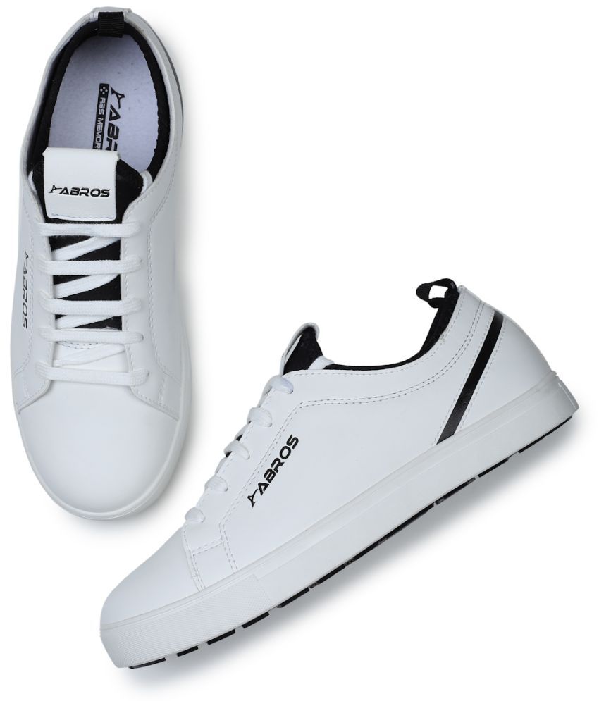     			Abros ALGO8017 White Men's Lifestyle Shoes