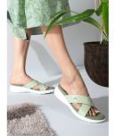 Carlton London Green Women's Sandal Heels