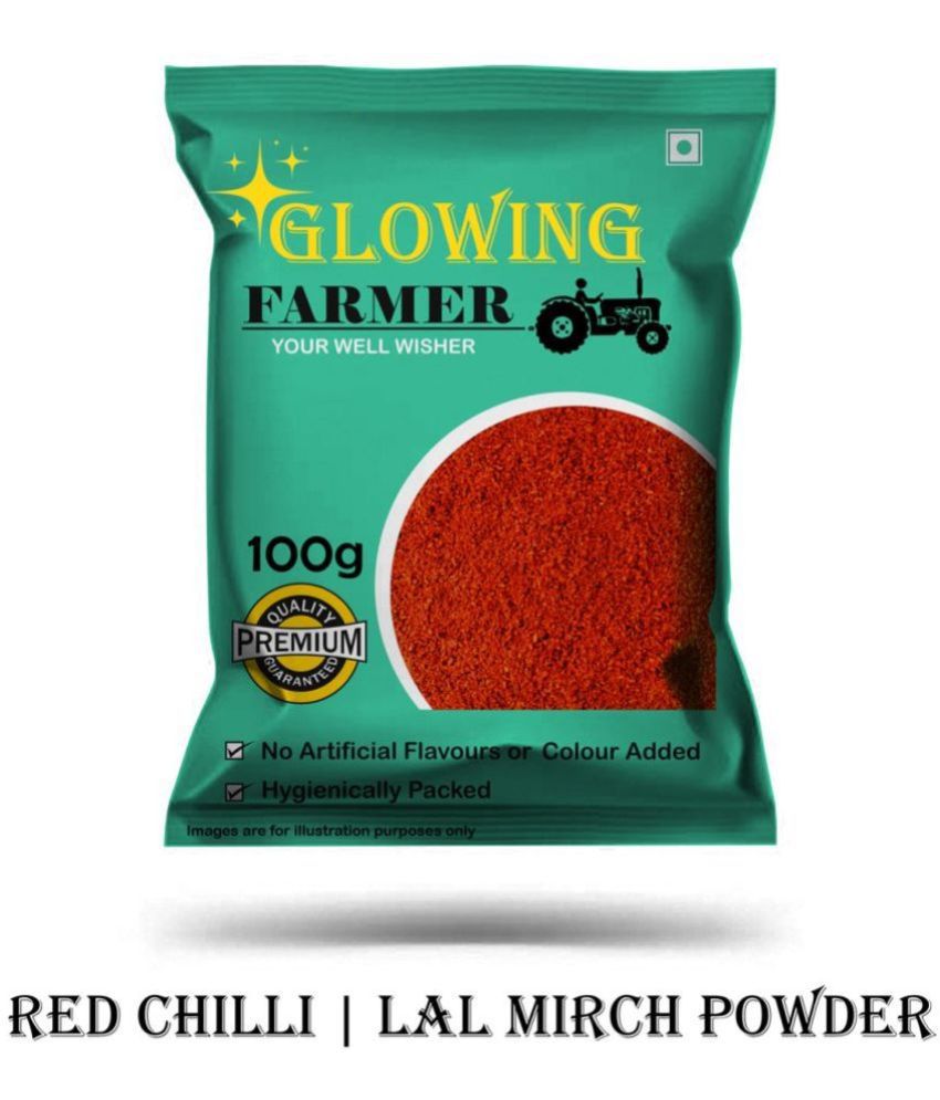     			GLOWING FARMER 100 gm Laal Mirch (Red Chili) ( Pack of 1 )