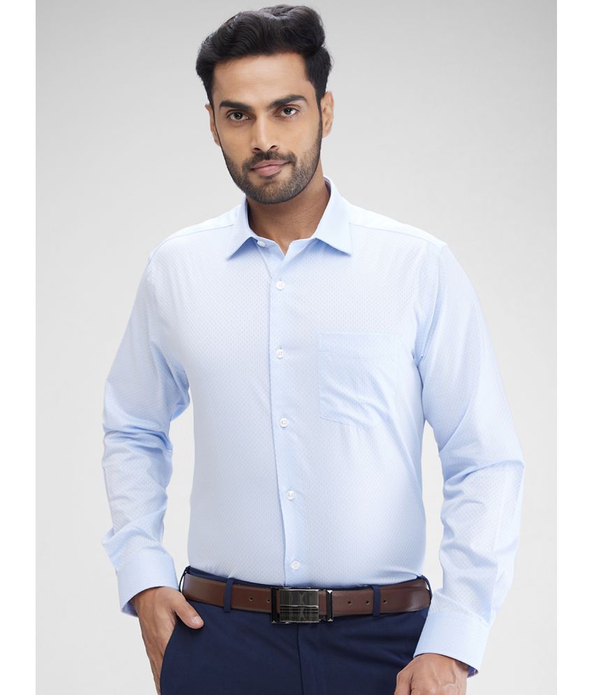     			Park Avenue Cotton Regular Fit Full Sleeves Men's Formal Shirt - Blue ( Pack of 1 )