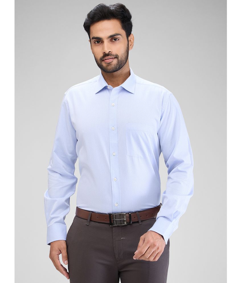     			Park Avenue Cotton Regular Fit Full Sleeves Men's Formal Shirt - Blue ( Pack of 1 )