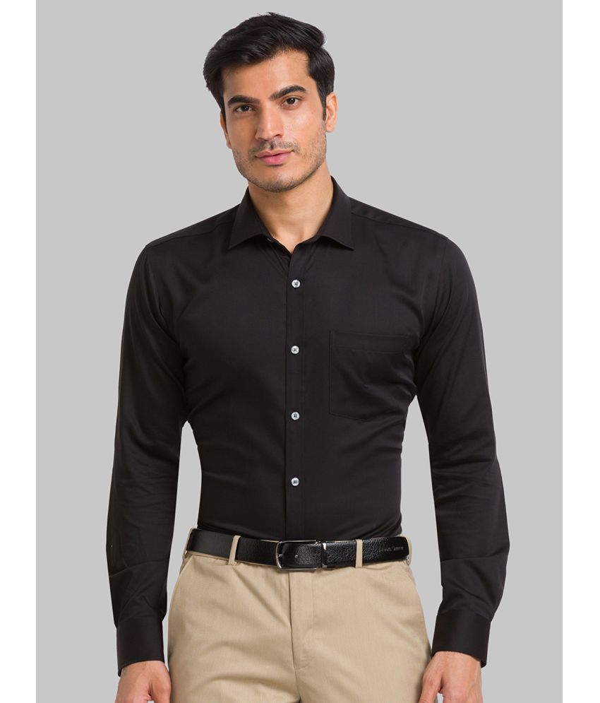     			Park Avenue Cotton Slim Fit Full Sleeves Men's Formal Shirt - Black ( Pack of 1 )