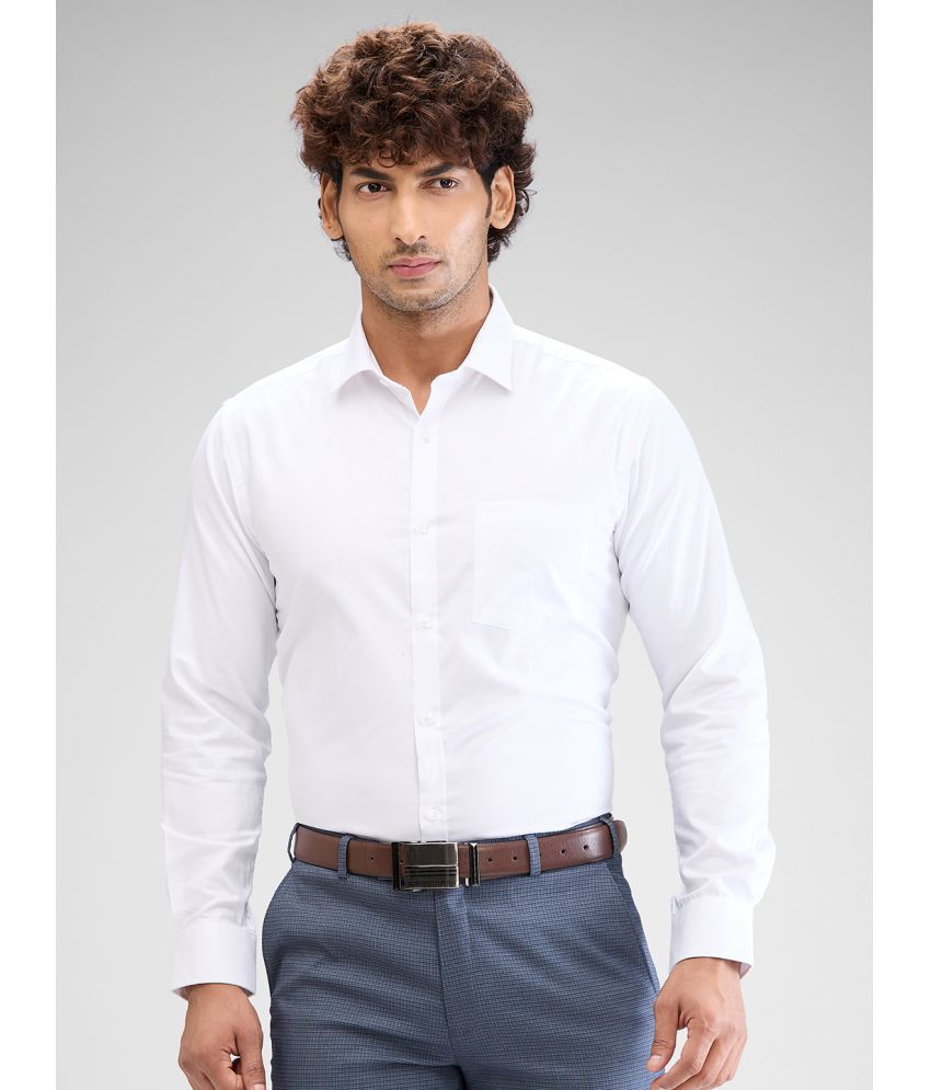     			Park Avenue Cotton Slim Fit Full Sleeves Men's Formal Shirt - White ( Pack of 1 )