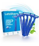 LetsShave Disposable Adjustable Razor for All Skin Pack of 5