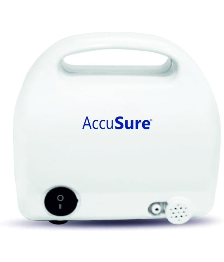     			AccuSure Portable Nebulizer Machine For Adults & Kids, Home Use - 2 Years Warranty