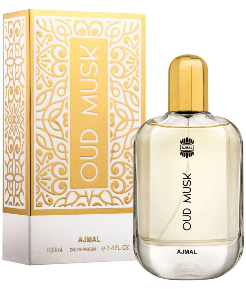     			Ajmal Oud Musk Eau De Perfumee 100ML Long Lasting Scent Spray Gift For Men Pack of 1