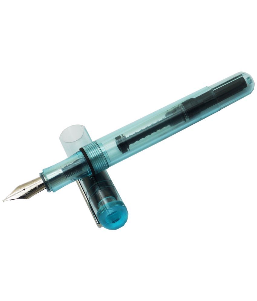     			Dikawen Blue Fine Line Fountain Pen ( Pack of 1 )