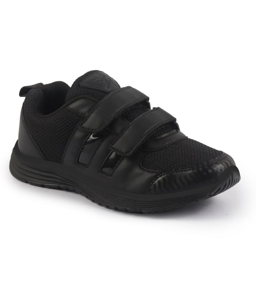     			Fausto - Black Boy's School Shoes ( 1 Pair )