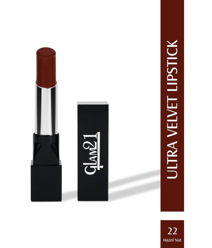     			Glam21 Long-lasting Ultra Velvet Lipstick With Creamy matte finish2.5gm Hazel Nut-22